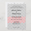 Search for chevron wedding invitations White