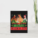Search for funny chicken christmas cards Winter