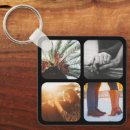 Search for circle and square key rings For him