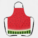Search for watermelon seeds aprons Red