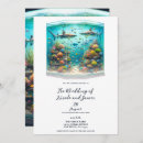 Search for fish wedding invitations Elegant
