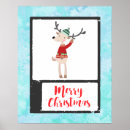 Search for christmas reindeer posters Cute