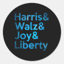 Search for democratic ticket stickers Liberal
