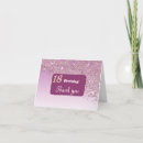 Search for 18th thank you cards Eighteen