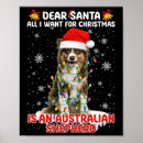Search for australian christmas posters Santa claus
