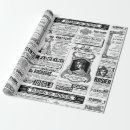 Search for newspaper wrapping paper French