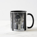 Search for gray wolf mugs Animals