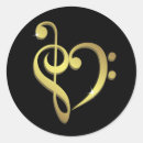 Search for treble bass clef stickers Musical