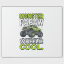 Search for monster wrapping paper Dadgifts