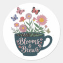 Search for whimsical designs stickers Flower