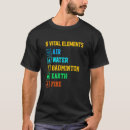 Search for earth air fire water tshirts Vital