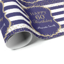 Search for 60th birthday wrapping paper 60 sixty years old