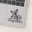 Search for cute mermaid stickers Laptop