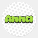 Search for anna stickers Green