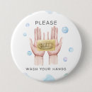 Search for health and safety badges Wash your hands