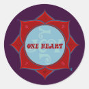 Search for peace love yoga stickers Heart