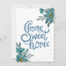 Search for elegant housewarming cards Home sweet home