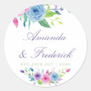 Search for blue violet stickers Botanical