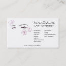 Search for long lash extension business cards Lashes