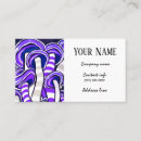 Search for psychedelic business cards Boho