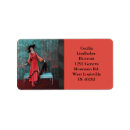 Search for luxe return address labels Vintage