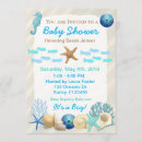 Search for ocean baby boy shower invitations Seaside