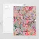 Search for believe in yourself postcards Typography