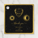 Search for celestial wedding favour tags Gothic