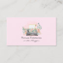 Search for typewriter business cards Feminine