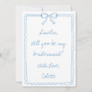 Search for cute bridesmaid cards Will you be my