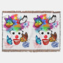 Search for clown blankets Happy
