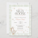 Search for rhyme baby shower invitations Goose