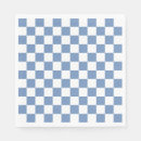Search for blue tartan napkins Chequered