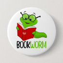 Search for bookworm badges Bibliophile