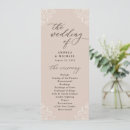 Search for vintage wedding programs Sophisticated