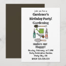 Search for garden tool invitations Watering can