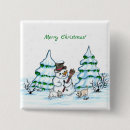 Search for christmas cat badges Snowman
