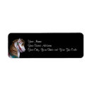 Search for carousel return address labels Horse