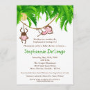 Search for twin monkey baby shower invitations Cute
