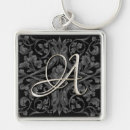 Search for digital art keychain key rings Black
