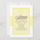 Search for canary yellow invitations Shower