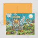 Search for witch pumpkin postcards Ghost