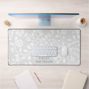 Search for light gray mouse mats White