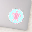 Search for monogram decal stickers Pink