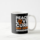 Search for peace love cure mugs Sympathetic