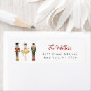Search for nutcracker ballet return address labels Whimsical