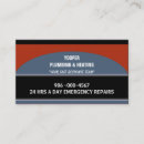Search for plumbing and heating business cards Customer