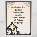 Search for ghosts flyers Party