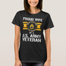 Search for army wife tshirts Veteran