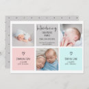 Search for birth announcement cards Heart